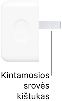 30 W USB-C maitinimo adapteris.