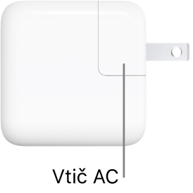 30 W napajalnik USB-C.