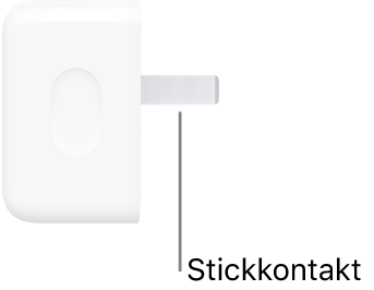 30 W USB-C-strömadaptern.