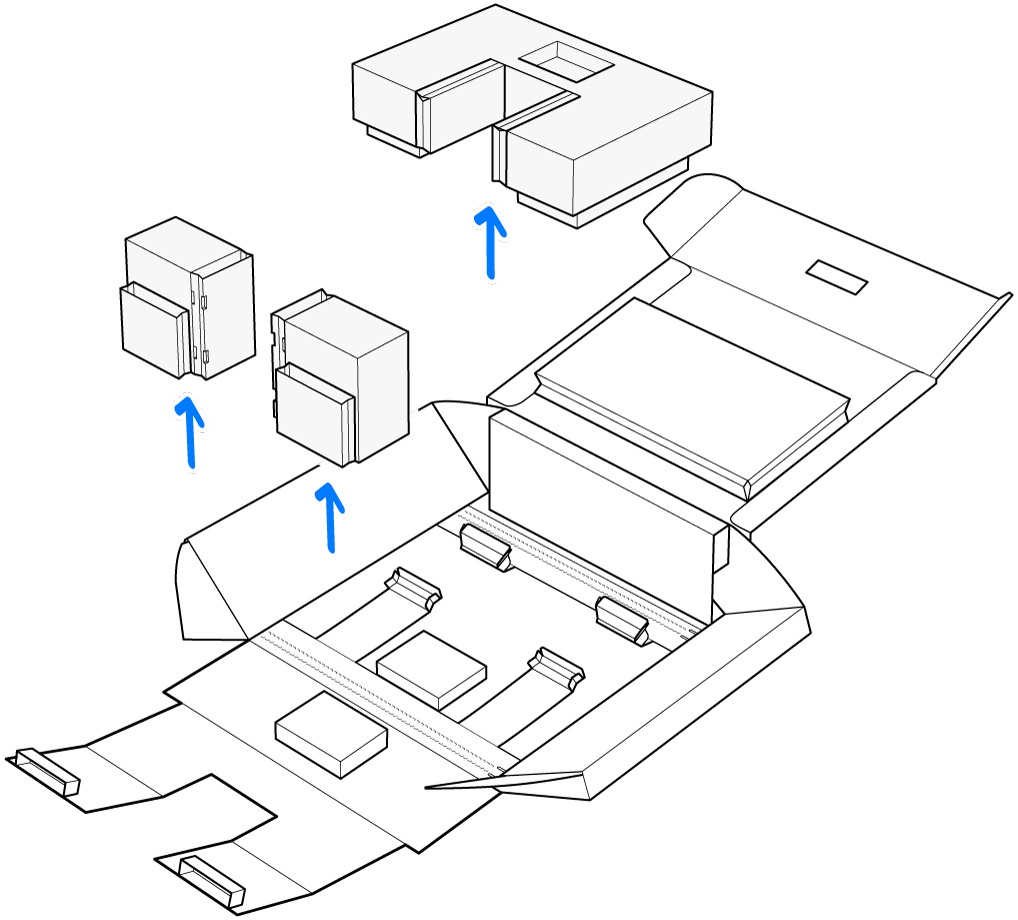 Tháo các bộ phận kết cấu lớn.