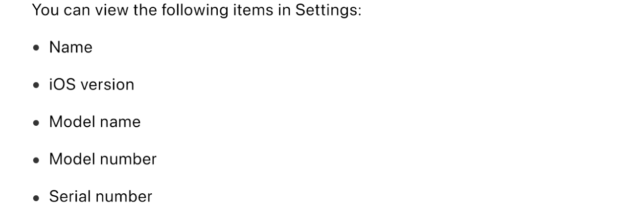 An example of a simple list. The introductory text reads “The kernel environment has five major components:” The items in the list read “Mach,” “BSD,” “Device drivers and I/OKit,” “Networking,” and “File systems.”
