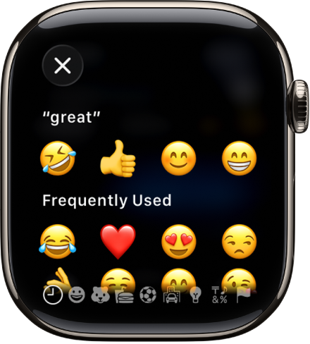 Na obrazovke s textovým poľom sa zobrazuje emoji.