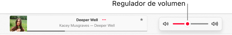 Regulador de volumen.