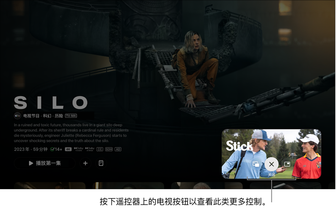 其他画中画控制