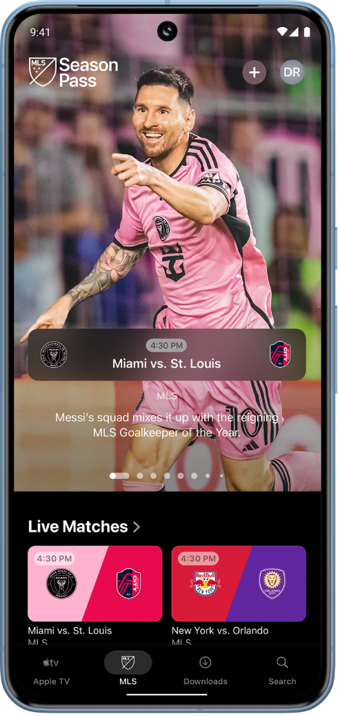 Viene mostrato il pannello MLS