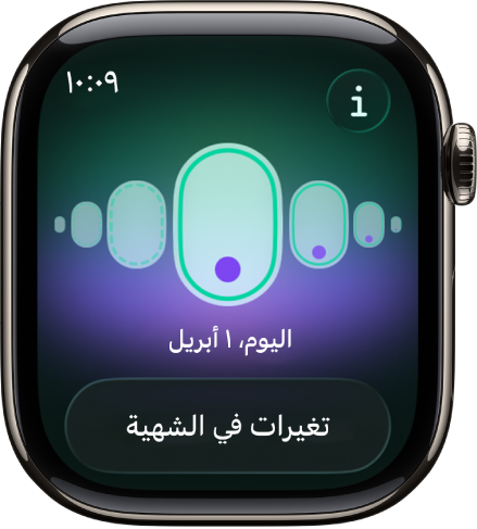 شاشة تتبع الدورة.