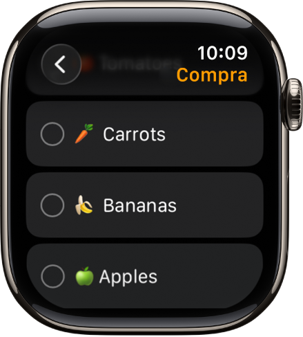 L’app Recordatoris mostra dos recordatoris. Els recordators són a la part superior de la pantalla i, a sota, hi ha el botó “Afegeix un recordatori”.