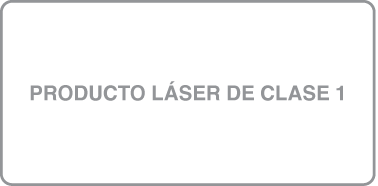 El símbolo de producto láser de Clase 1