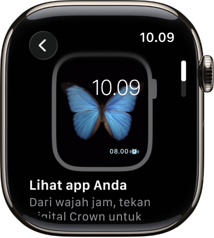 Kiat untuk membuka Pusat Kontrol.