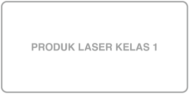 simbol Produk Laser Kelas 1