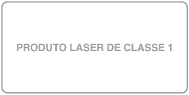 o símbolo de produto Laser de Classe 1