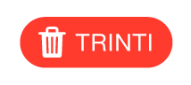 mygtuką „Trinti“
