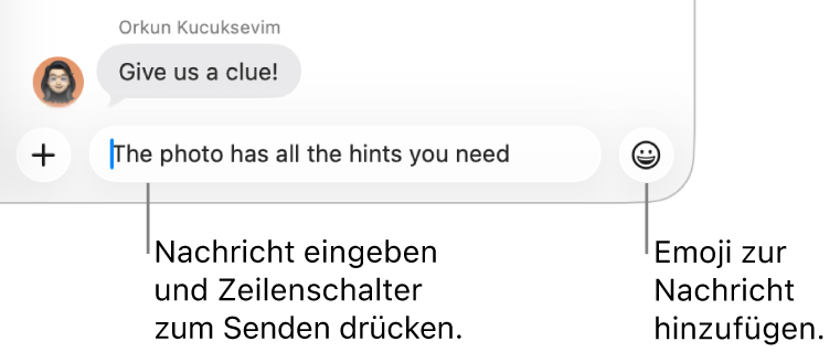 Ein Protokoll im Fenster „Nachrichten“ mit dem Nachrichtenfeld unten im Fenster.