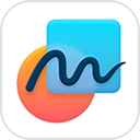 Het symbool 'Freeform'.