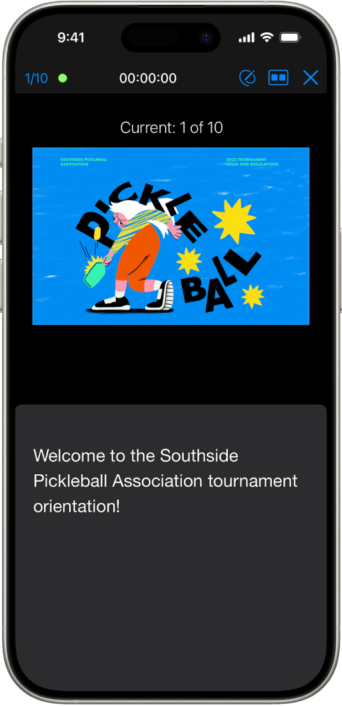 विंडो मल्टी प्रेज़ेंटर प्रेज़ेंटेशन को पेश कर रही है जिसमें सबसे नीचे “होस्ट के रूप में शूरू करें” बटन है।