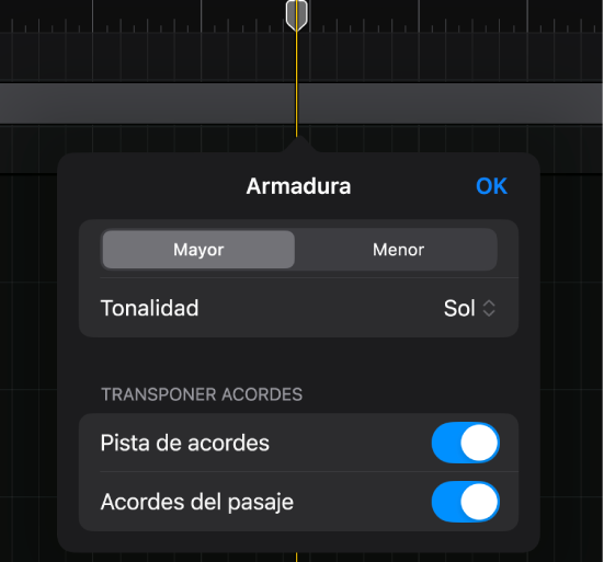 Ilustración. Añadir y editar un cambio de armadura.