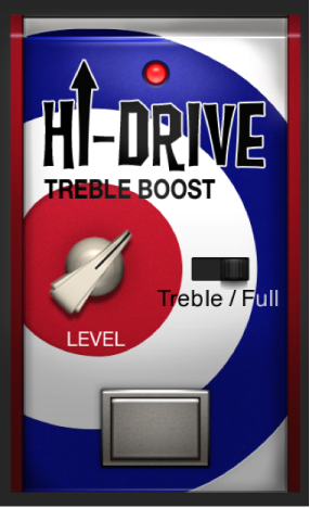 図。「Hi-Drive」ストンプボックスウインドウ。