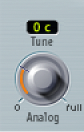 그림. Analog 노브.