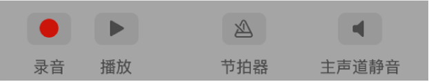 图。显示图标和文本的工具栏。