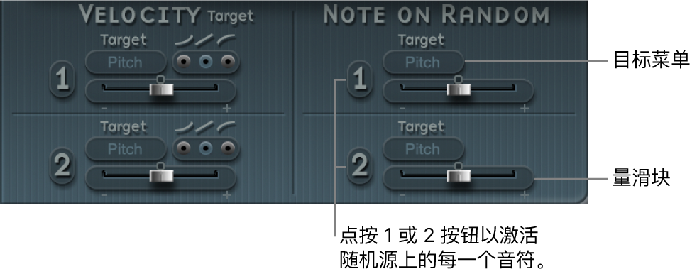 图。音符开随机参数。