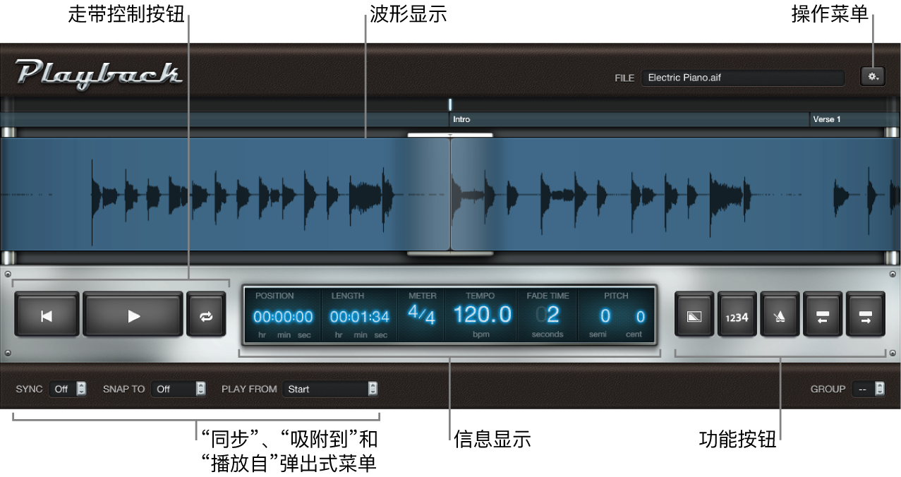 图。Playback 窗口。