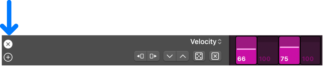 Cabecera de subfila con el botón “Delete Subrow”.