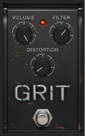 図。「Grit」ストンプボックスウインドウ。