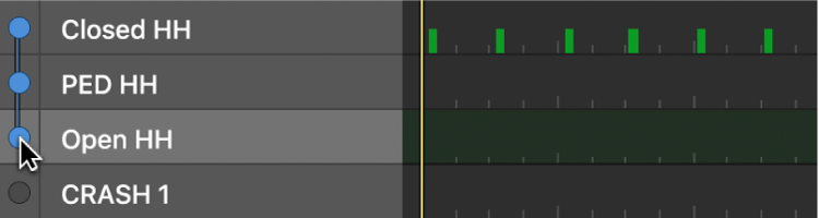 图。创建竖钹组。