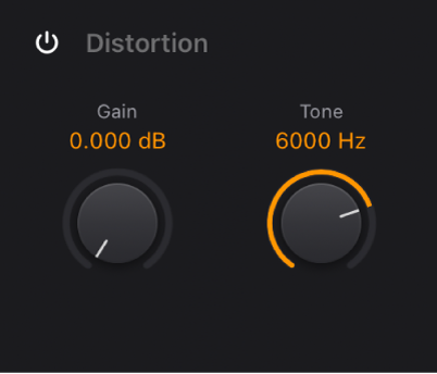 Abbildung. Distortion-Parameter in Vintage Clav