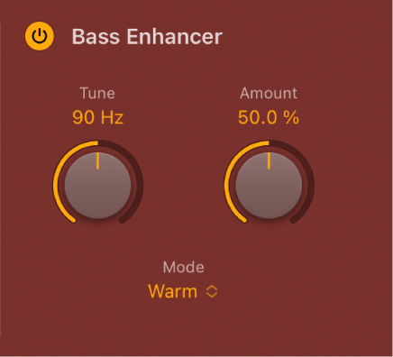 图。Phat FX 低音增强器参数。