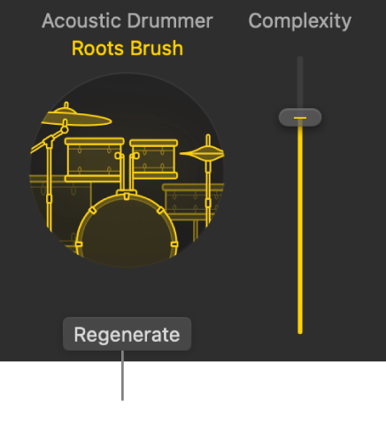 Figure. The Regenerate button in the Session Player Editor.