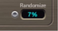 그림. Randomize 파라미터.