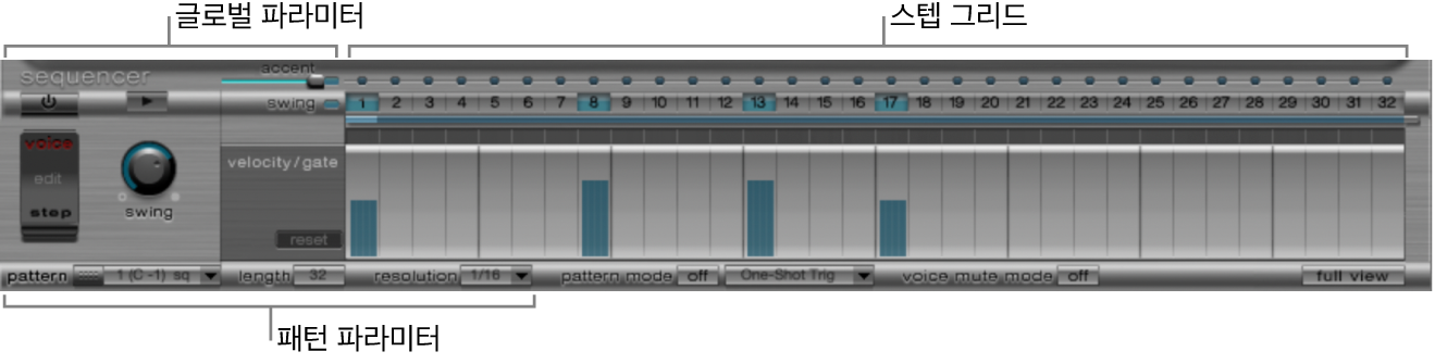 그림. Step Sequencer.