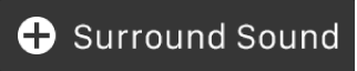Pulsante della Touch Bar “Aggiungi gruppo di audio surround”