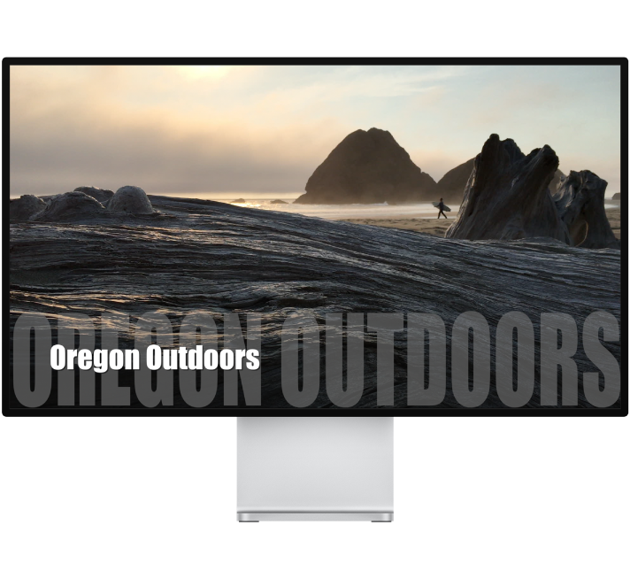 Final Cut Proのビューアの内容が表示されているPro Display XDR