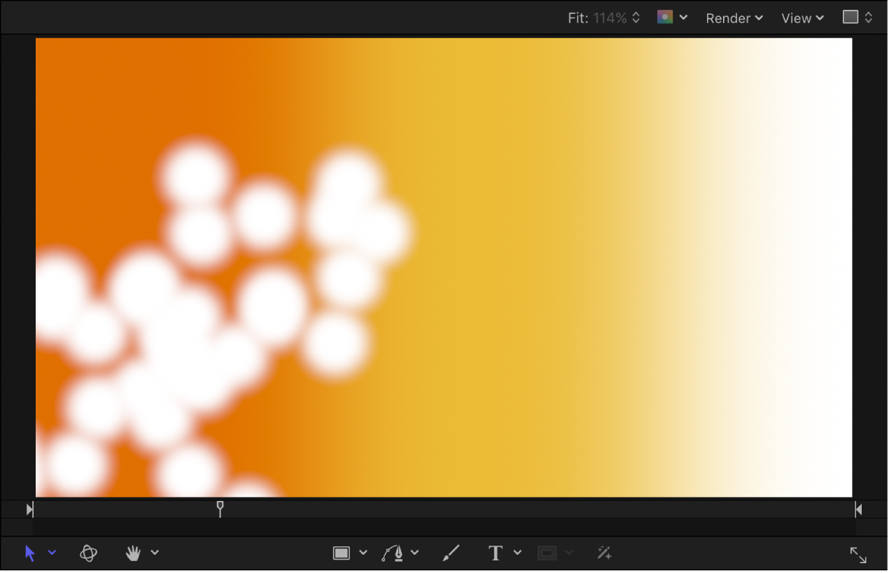 Canvas showing particle system at frame 30