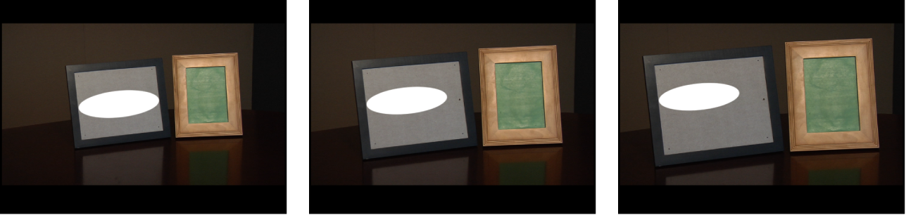 위치로만 추적되는 대상체가 보이는 캔버스