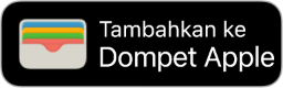 Tombol Tambahkan ke Dompet Apple.
