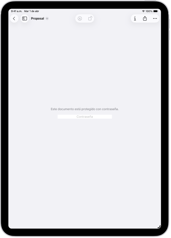 Captura de pantalla de las opciones de bloqueo.