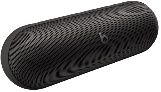 Beats Pill-højttaler i sort.