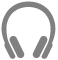 el botón de los auriculares de diadema