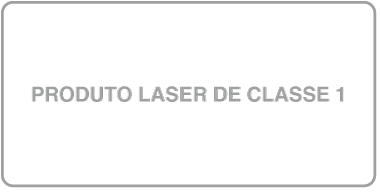 Etiqueta de Produto Laser de Classe 1.