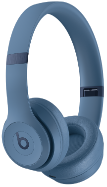 Beats Solo 4 i skifferblått.