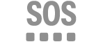 SOS സ്റ്റാറ്റസ് ഐക്കൺ.