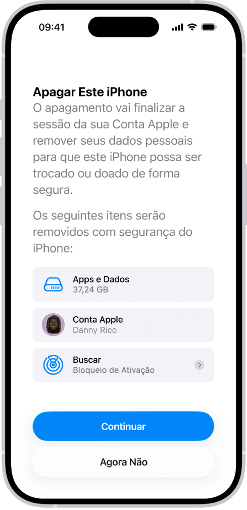Tela Apagar Este iPhone.