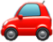 emoji z samochodem