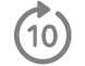 ปุ่มไปข้างหน้า 10 วินาที