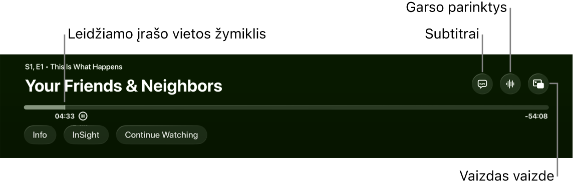 Atkūrimo valdikliai