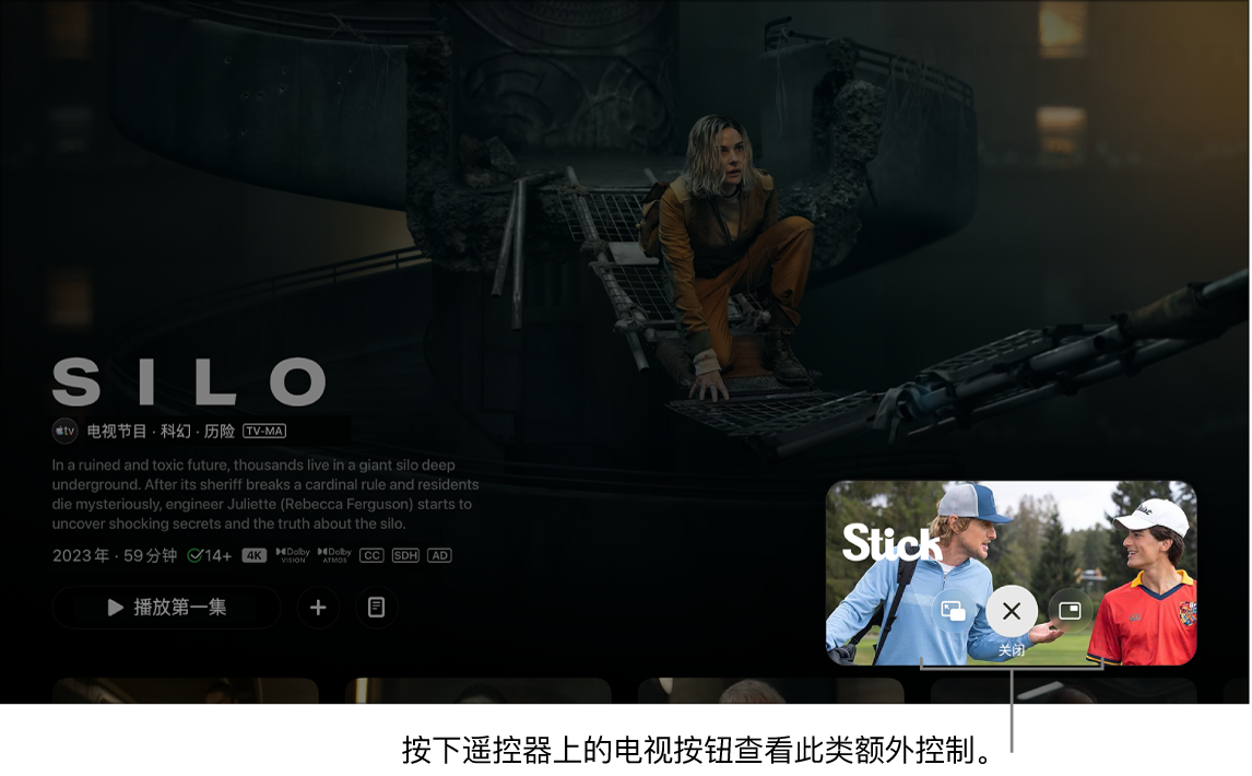 其他画中画控制