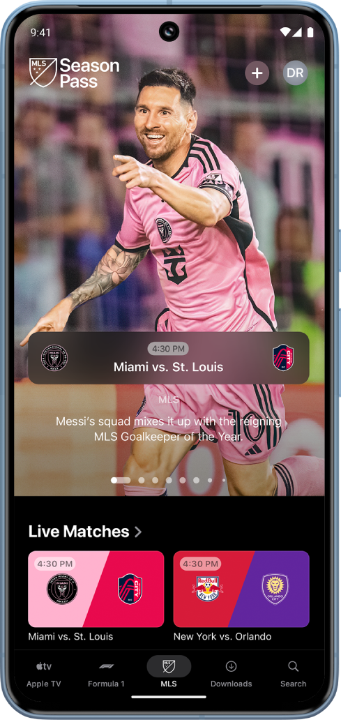 Se muestra la pestaña MLS